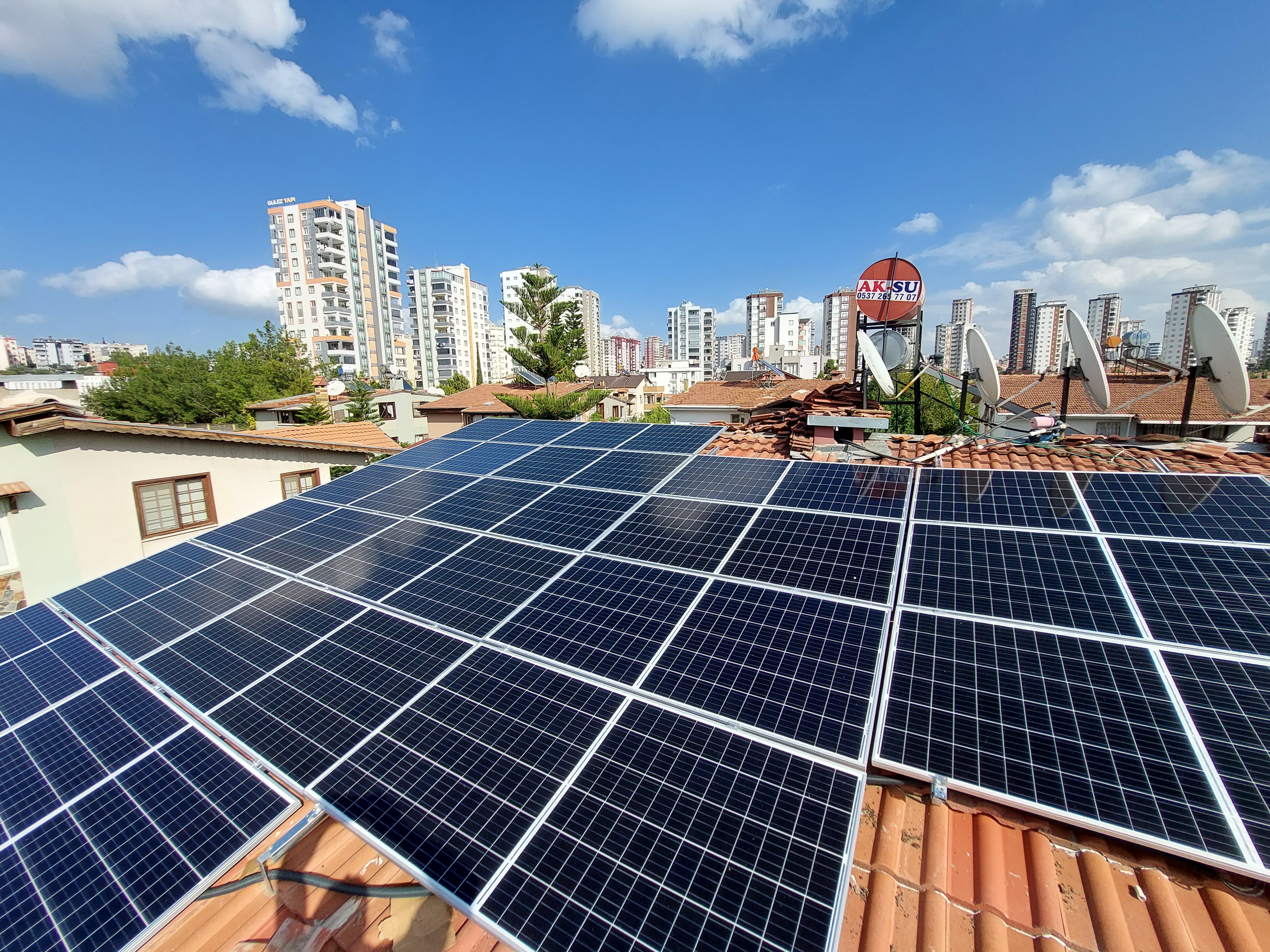 7 kWp On-Grid Çatı GES